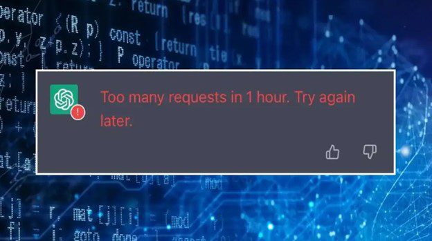 Too Many Requests Error in ChatGPT