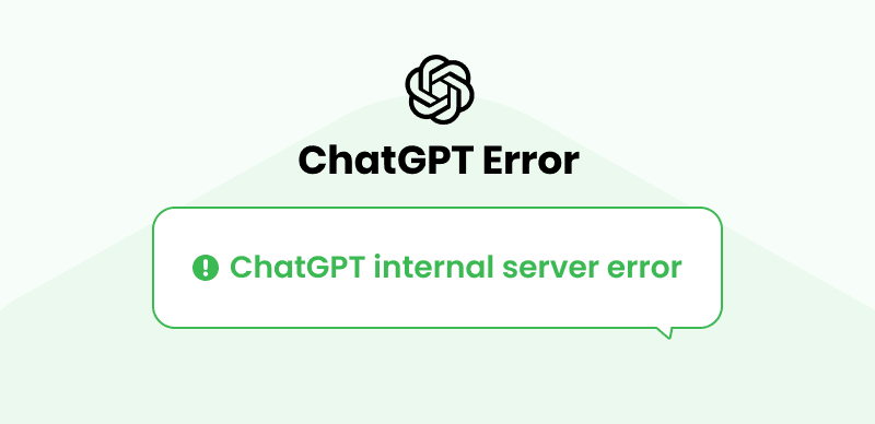 How to Fix ChatGPT Internal Server Error
