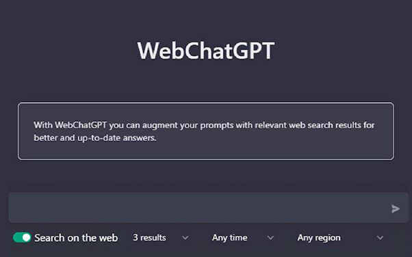 ChatGPT Plugins - WebChatGPT