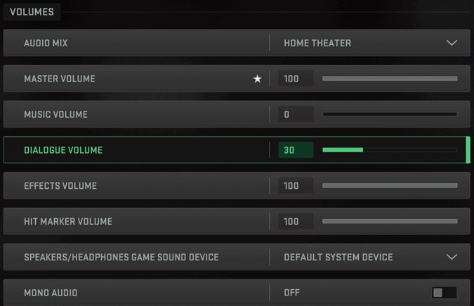 Select the Correct Voice Chat Device