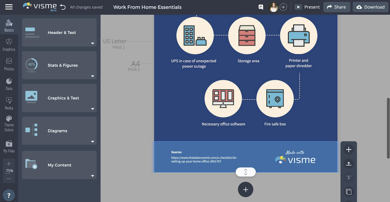 Clipchamp Alternative - Visme