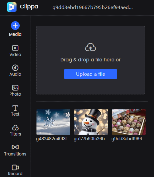 Upload Media Files from Your Computer