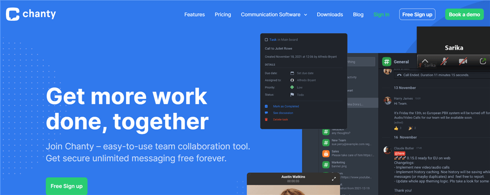 Cloud Collaboration Tools - Chanty