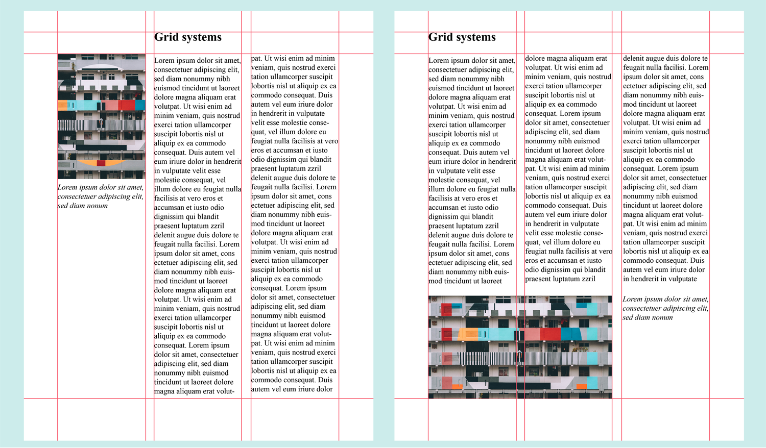 Column grid