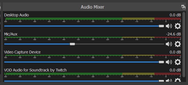 Configure Audio Settings In OBS Studio