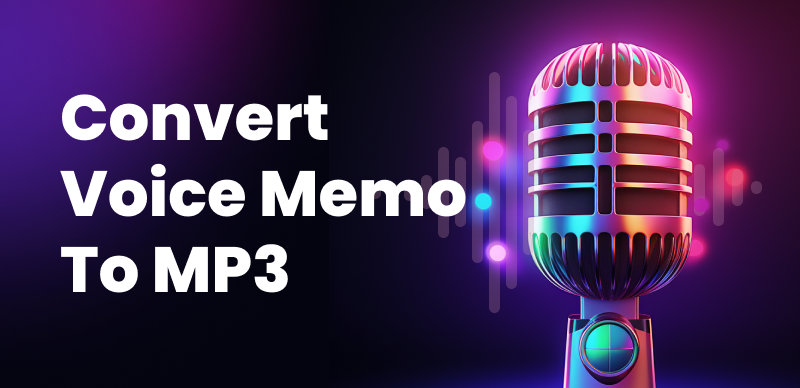 Convert Voice Memos to MP3