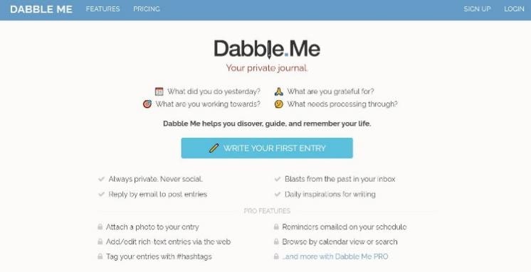 Dabble Me Interface