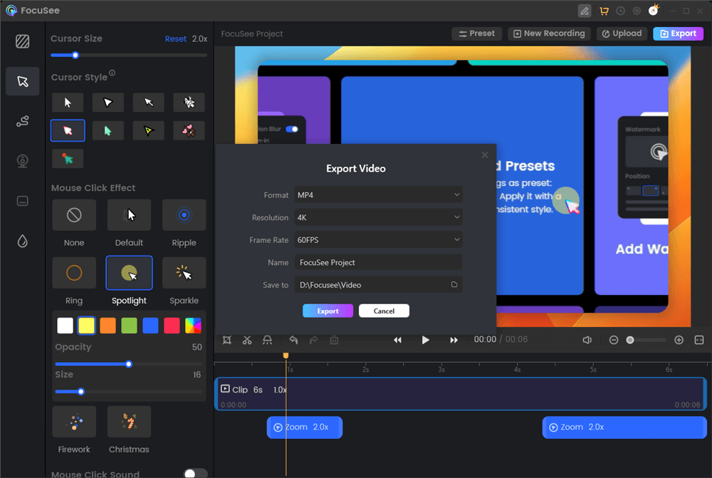 Video Exportieren