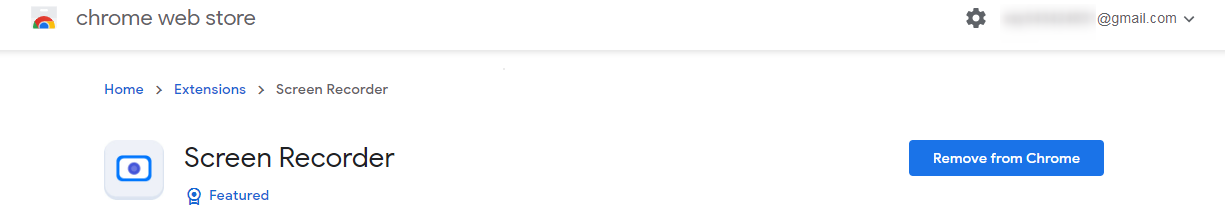 Bildschirmaufzeichnung im Web über eine Chrome-Erweiterung