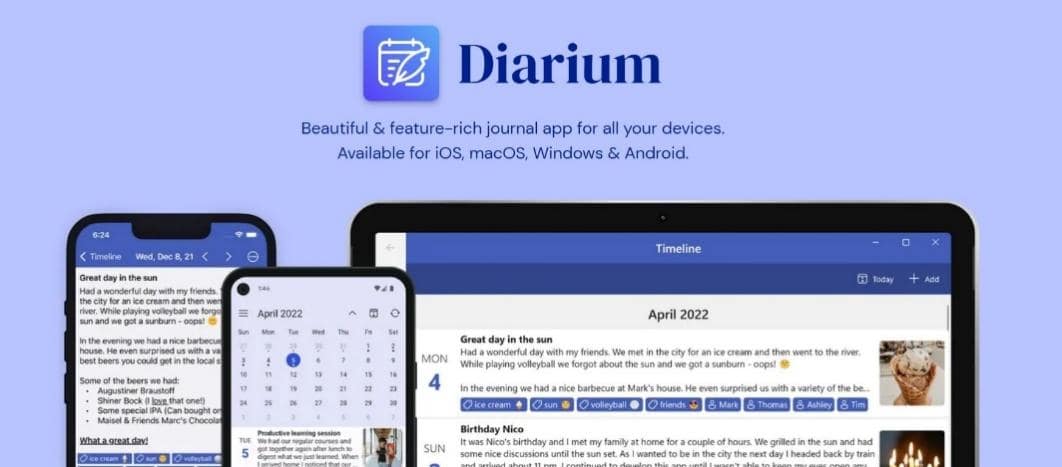 Diarium Interface