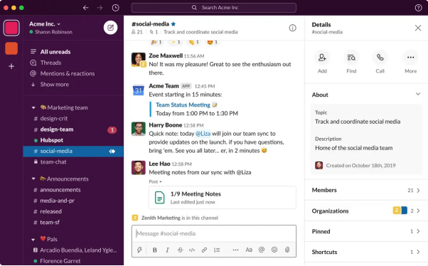 Discord Alternative - Slack