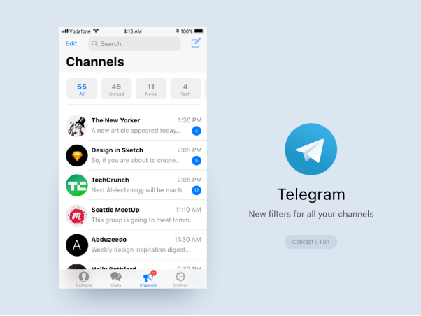 Discord Alternative - Telegram