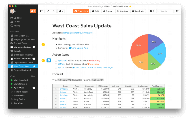 Document Collaboration Tool - Quip