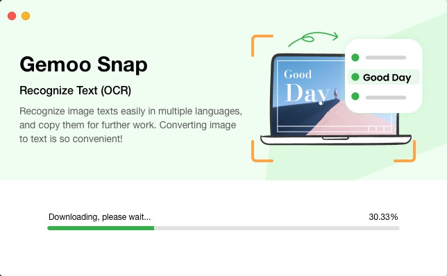 Start the Gemoo Snap Installation Process