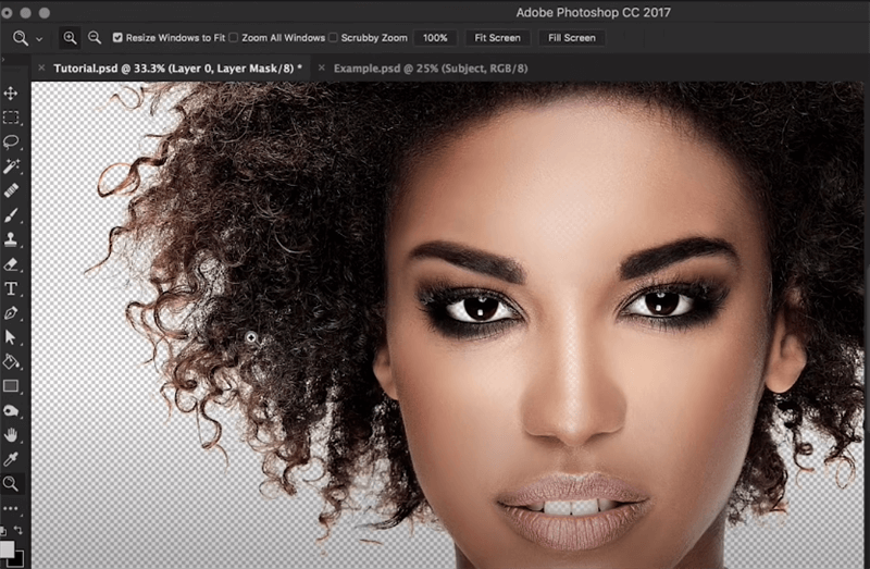 Edit Hair in Photoshop