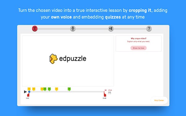 Edpuzzle Extension Interface