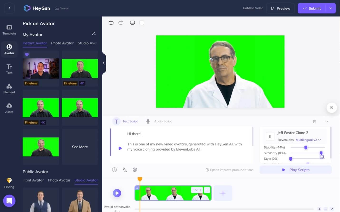 Onboarding Video Maker - HeyGen