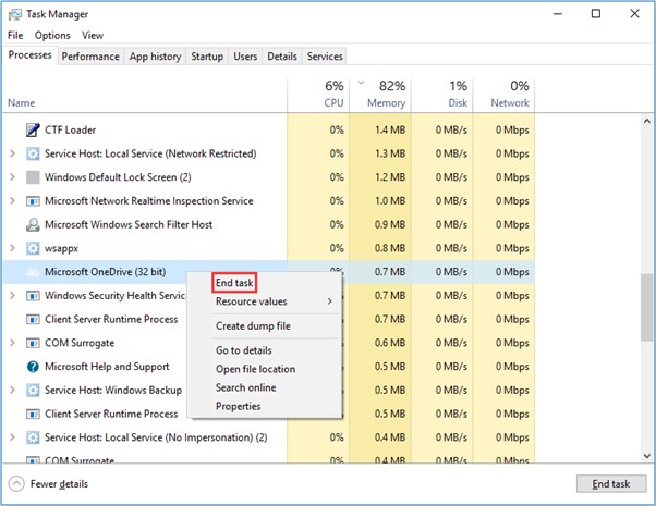 Close All Running Programs via Ending Task Running