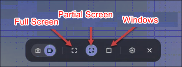 Grabar pantalla de Chrome completa o parcial