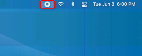 Detener grabación de pantalla