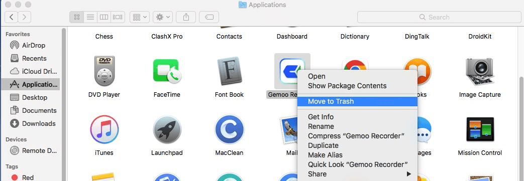How to Uninstall Gemoo Recorder on Your Mac Computer