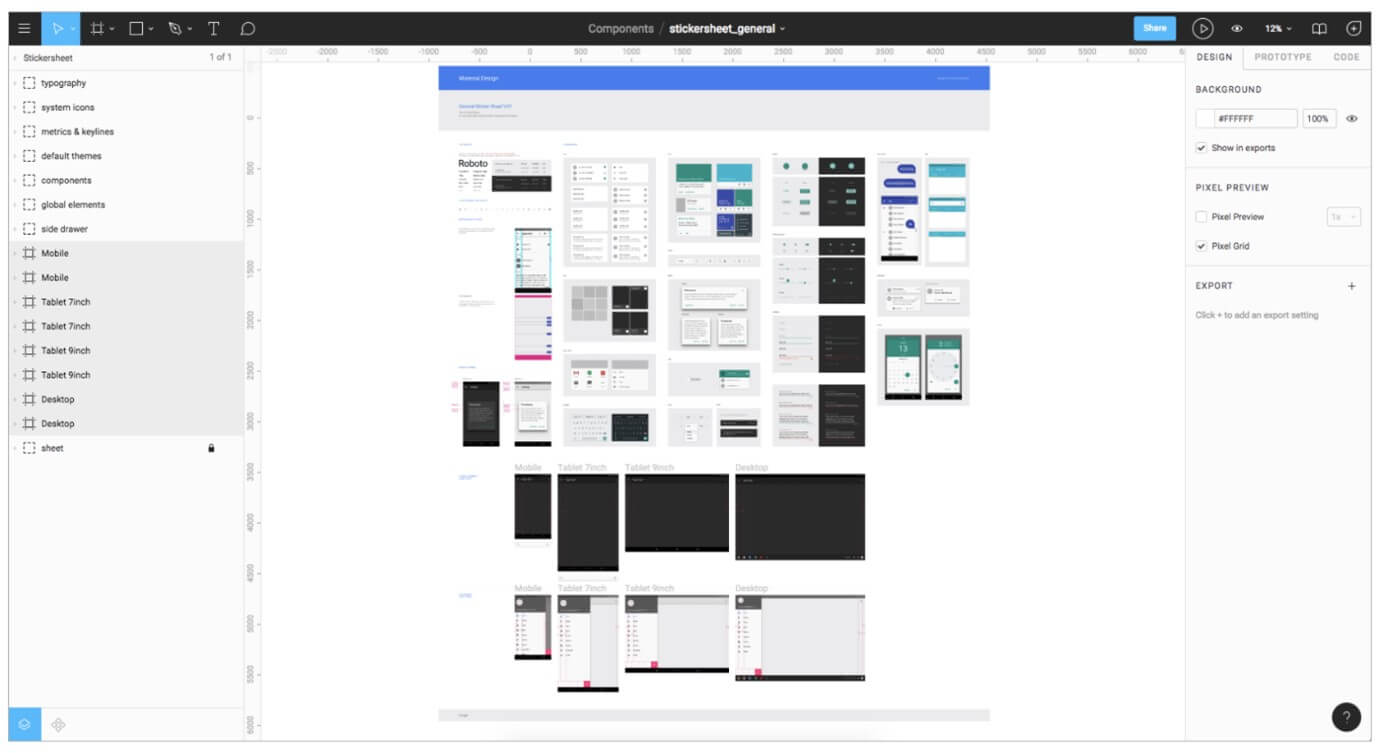 Figma Interface