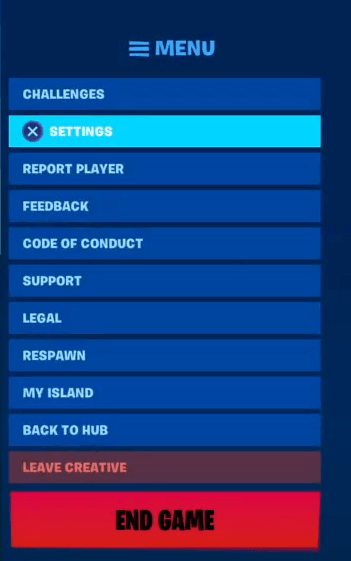 Find Videos Tab Under Settings