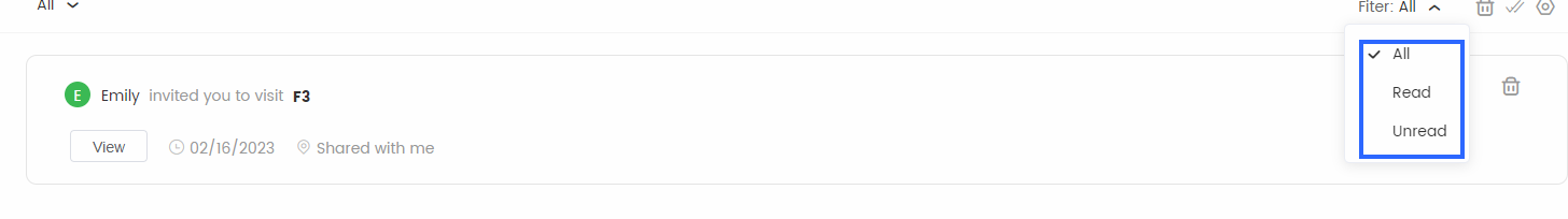 Filter Notification Contents