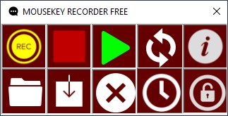 Interface MouseKey Recorder