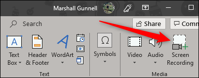 Enregistrer Lécran sur Windows 10 via Microsoft PowerPoint