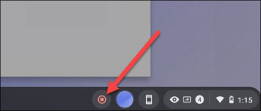 Arrêter L'enregistrement d'écran sur Chromebook