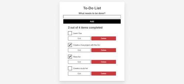 Front End Web Development - Simple To-Do List App