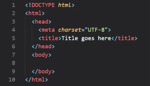Front-End Web Development Tools - HTML