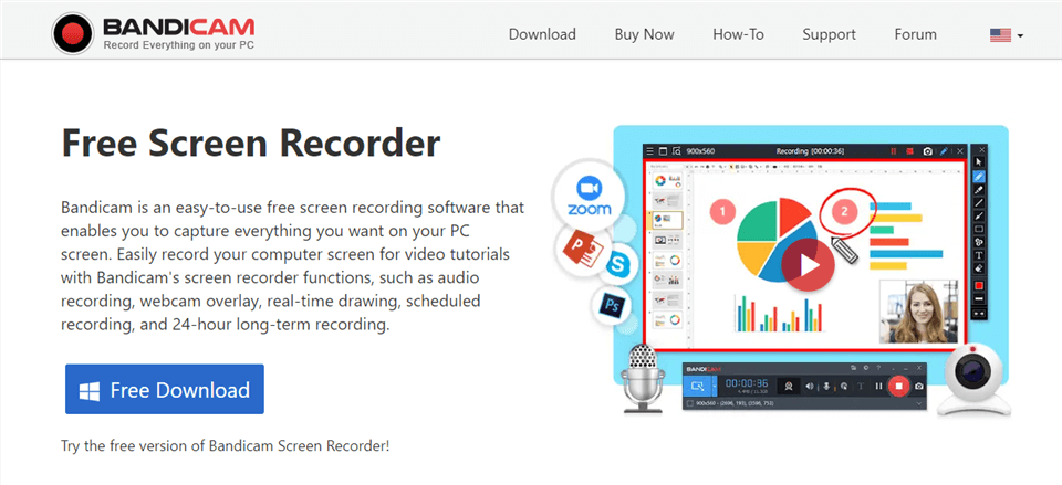 Game Recorder for PC - Bandicam