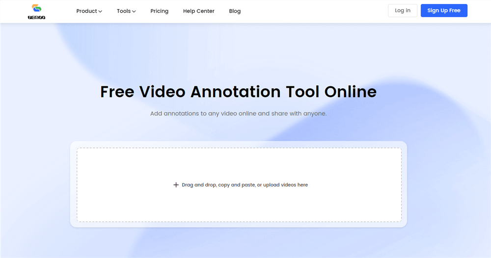 Gemoo's Video Annotation Tool Online
