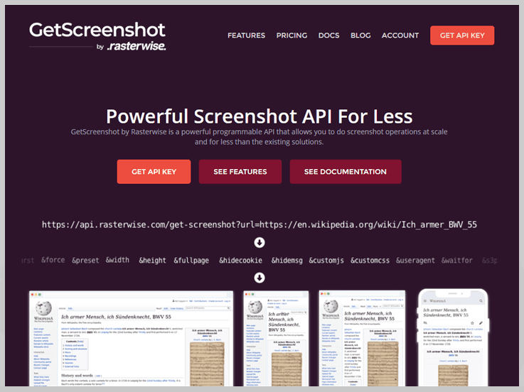 GetScreenshot Interface