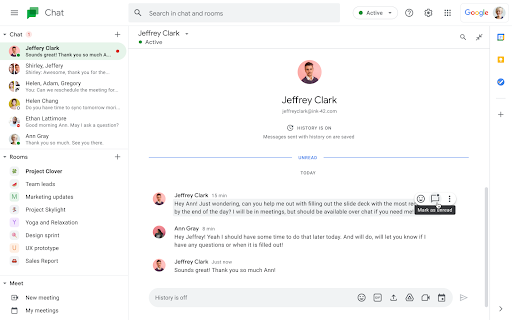 Google Chat Messaging