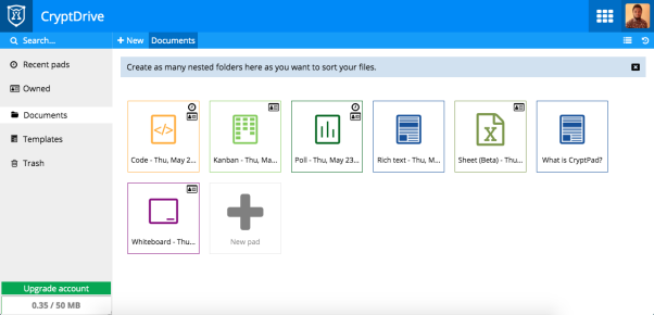 Google Docs Alternatives - CryptPad