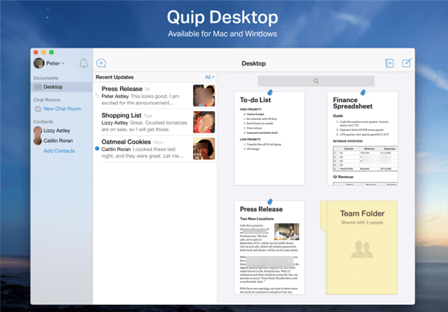 Quip Interface