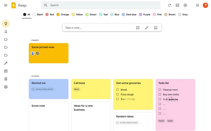 Google Keep