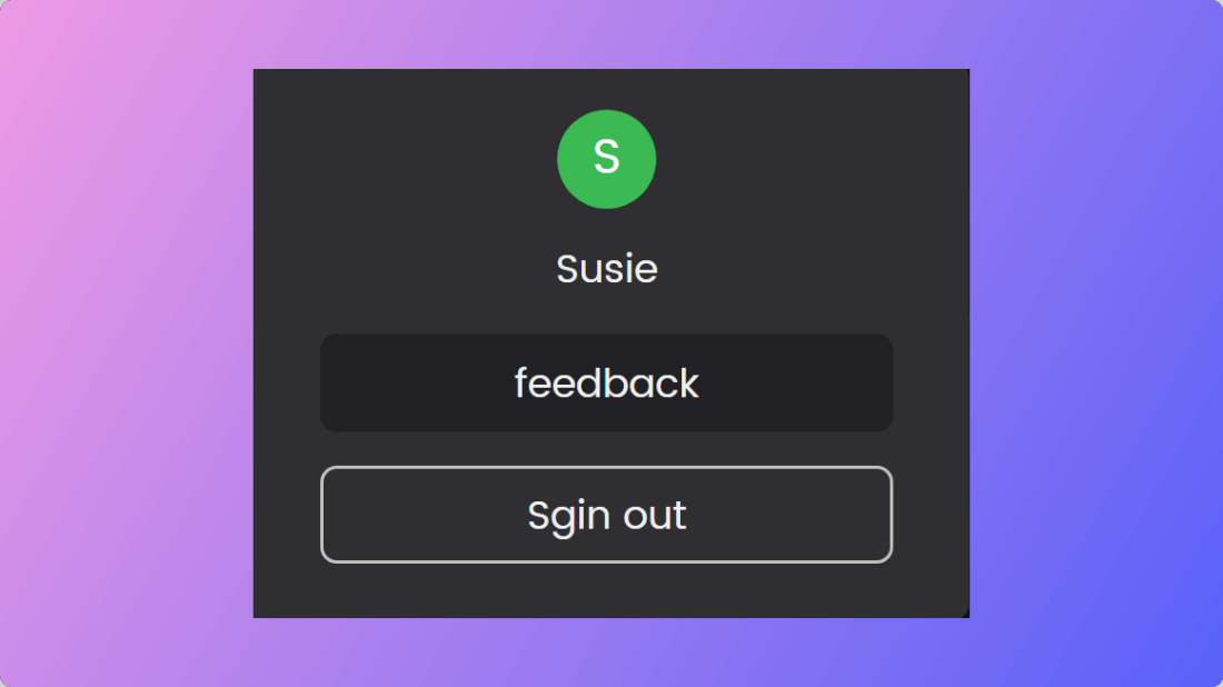 How to Seed Feedback and Sign out Account