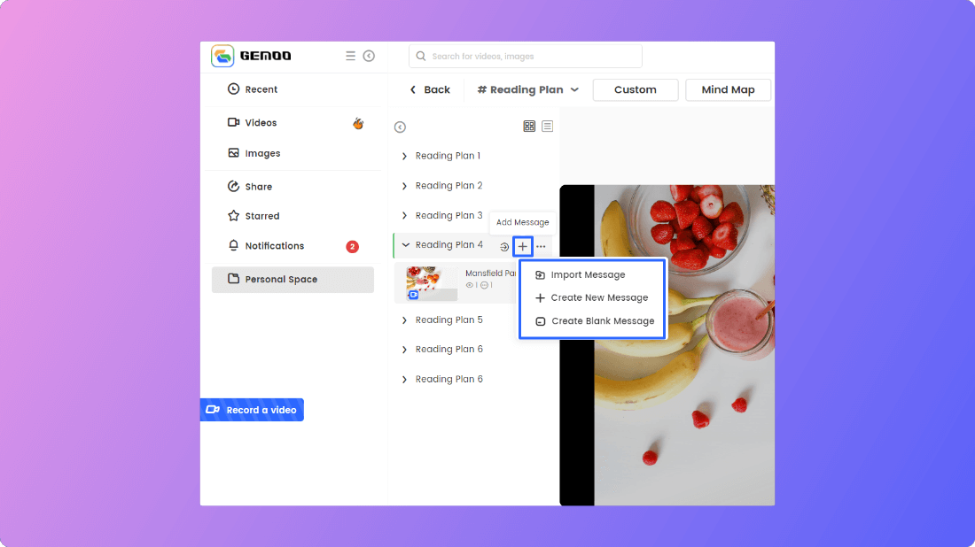 Create a Message