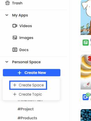 Create Space