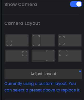 You are Using a Custom Layout