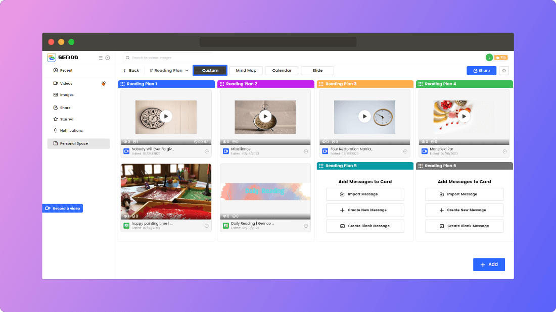 Locate Custom View