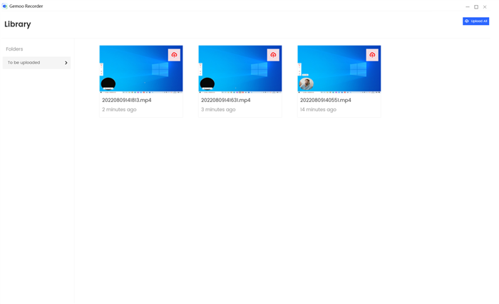 Choose Data to Upload
