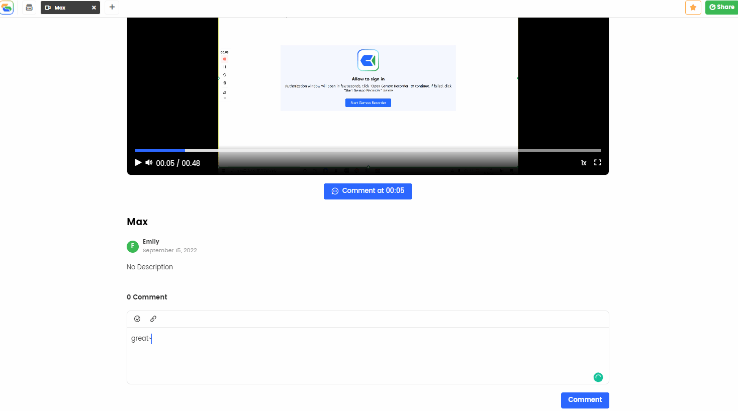 Review the Video