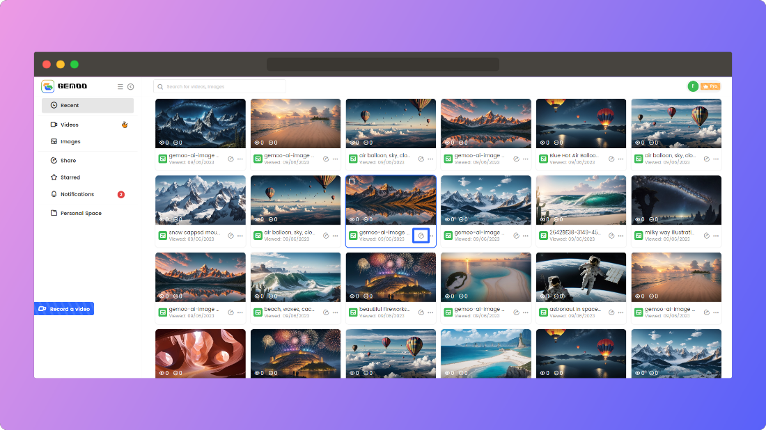 Choose One File to Share