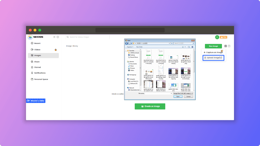 Upload Local Images
