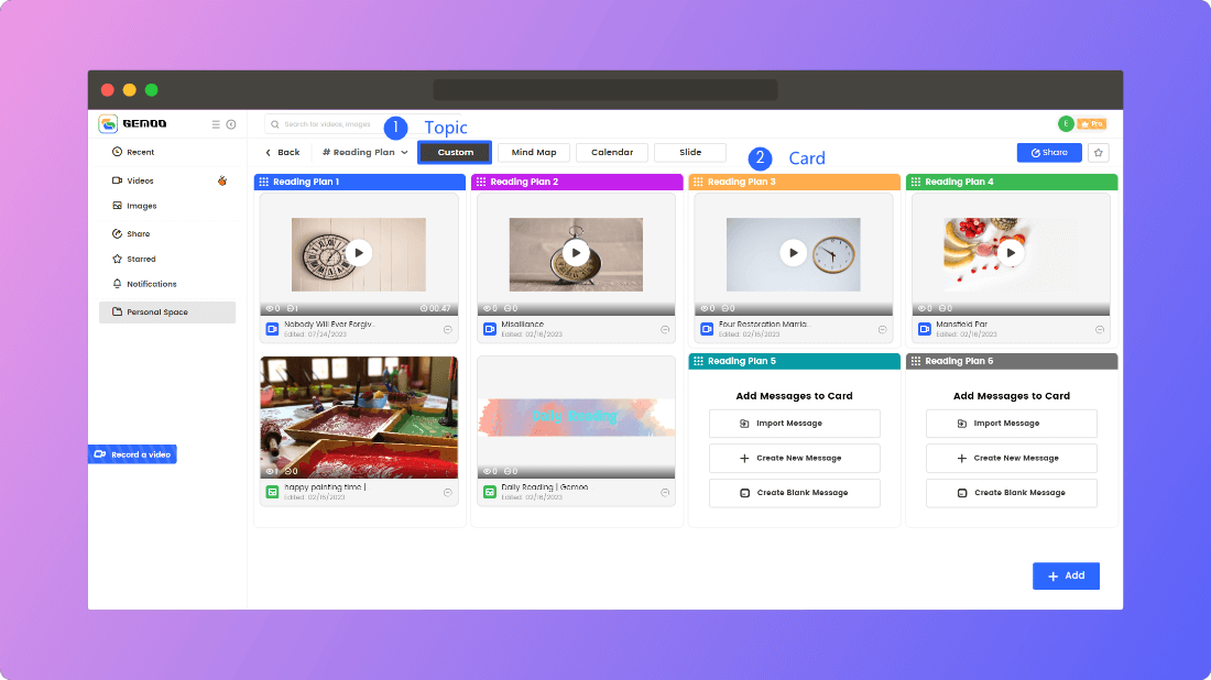Gemoo Custom View